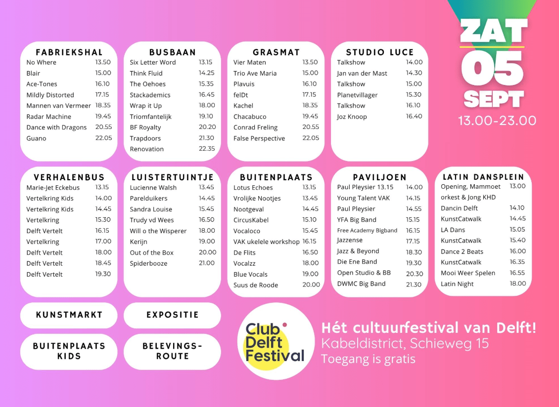 Club Delft Festival 2026